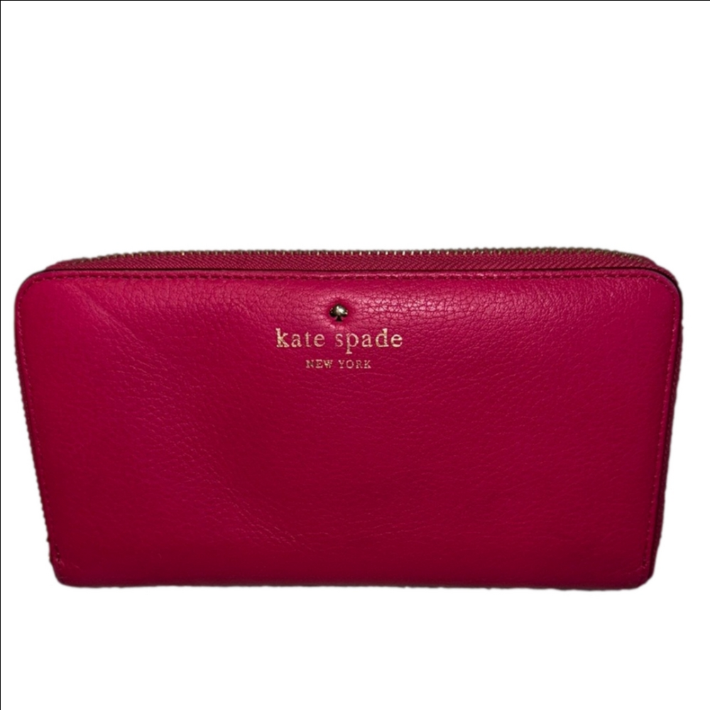 Kate Spade Pink Leather Wallet